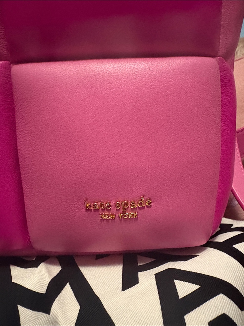 Brand NEW adorable Kate Spade! Pink Puffy tote!! 💖💖 - Picture 6 of 9